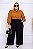 Calça Limited Pantalona Juliete Preta Plus Size - Imagem 1