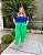 Calça Limited Zaira Cargo Verde Plus Size - Imagem 1
