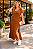Vestido Longo Aurora Caramelo - Imagem 1