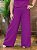 Calça Pantalona Paradise Fúcsia Plus Size - Imagem 2