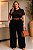 BLusa Manga Princesa Classic Marrom Plus Size - Imagem 2