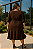 Vestido London Marrom Plus Size - Imagem 2