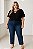 Blusa Work Black Plus Size - Imagem 1