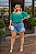 Blusa Sophia Verde Plus Size - Imagem 1