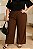 Calça Pantalona Marrom Plus Size - Imagem 2