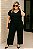 Calça Star de Malha Viscolycra Preta Plus Size - Imagem 1