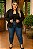 Blazer Sandy de Scuba Sued Plus Size - Imagem 4
