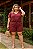 Short Califórnia Marsala Plus Size - Imagem 1