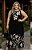 Vestido Longo Anita Black White de Viscolinho - Imagem 1