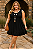 Vestido Los Angeles Preto Viscolycra Plus Size - Imagem 1