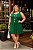 Vestido Los Angeles Verde de Viscolycra Plus Size - Imagem 1