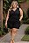 Short de Alfaiataria Preto Plus Size - Imagem 1