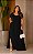 Vestido Longo Melina Preto Plus Size - Imagem 1