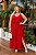Vestido Longo Sandy Vermelho - Imagem 1