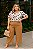 Calça Pantalona Capuccino Plus Size - Imagem 1