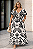 Vestido Black White de Viscolinho Plus SIze PROMO - Imagem 1