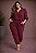 Camisa Helena Vinho Plus Size - Imagem 2