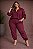 Calça Jogger Helena Vinho Plus Size - Imagem 1