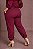 Calça Jogger Helena Vinho Plus Size - Imagem 2