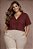 Blusa Tech Vinho Plus Size - Imagem 1