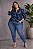 Camisa Natássia de Viscolinho Plus Size - Imagem 1