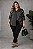 Calça Karen Slim de Bengaline Preto Plus Size - Imagem 1