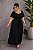 Vestido Longo Natássia Preto Plus Size - Imagem 1