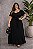 Vestido Longo Natássia Preto Plus Size - Imagem 1