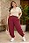 Calça jogger marsala Plus SIze - Imagem 1