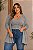 Regata de Lanzinha Cinza Mescla Inverno Plus Size - Imagem 1