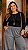 Blusa Basics Manga Longa Prets Plus Size - Imagem 1