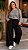 Blusa Basics Manga Longa Cinza Mescla Plus Size - Imagem 1