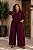 Camisa de Alfaiataria Texturizada Vinho Malbec Plus Size - Imagem 2
