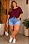 Blusa Hana Vinho Plus Size - Imagem 1