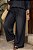 Calça Pantalona Tencel Jeans Princess Preto Grafite Plus Size - Imagem 2