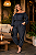 Calça Jogger Jess de Tencel Jeans Preto Grafite Plus Size - Imagem 1