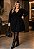 Vestido Londres Black Malha Plus Size - Imagem 1