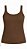Regata de Malha Marrom Nayara Plus Size - Imagem 3