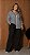 Camisa Italiana Listras Black Plus Size - Imagem 2