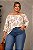 Blusa Ciganinha Estampada Tropical Plus Size - Imagem 2