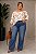 Blusa Ciganinha Estampada Tropical Plus Size - Imagem 1