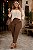 Blusa Ciganinha Bege Plus SIze - Imagem 1