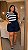 Short de Alfaiataria Malibu Marinho Plus SIze - Imagem 2