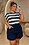 Short de Alfaiataria Malibu Marinho Plus SIze - Imagem 1