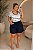 Blusa T-SHirt de Malha Coração Plus Size - Imagem 2