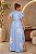 Vestido Céu Azul de Viscolinho Plus Size - Imagem 2