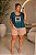 Blusa T-SHirt Amore Manga Princesa Plus Size - Imagem 2