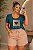 Blusa T-SHirt Amore Manga Princesa Plus Size - Imagem 1