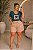 Short de Alfaiataria Areia Amore Plus SIze - Imagem 1
