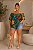 Blusa Ciganinha Nature Green Plus Size - Imagem 1